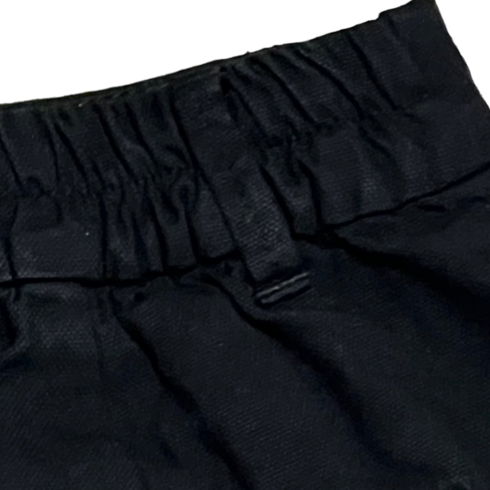 Zara Black Dress Shorts Size Small Black Elastic Waist Dressy High Waisted - Picture 6 of 11